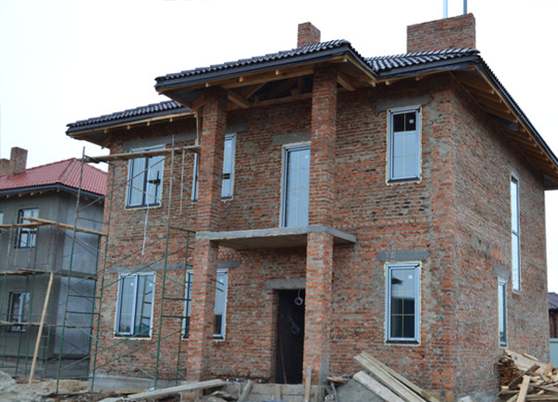 Кладка из кирпича, ракушняка